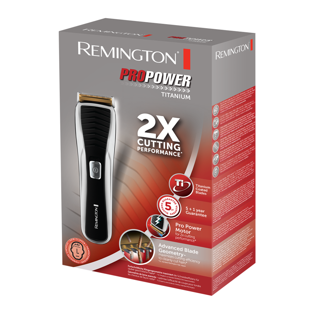 Remington titanium discount cortadora de cabello